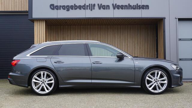 Audi A6 Avant 45 TFSI 245pk Quattro 3x S-Line Pano.Dak Achteras-Besturing Head-Up B&O 21inch LM Audi-Sport Virtual Cockpit *Complete A6* 73780km!