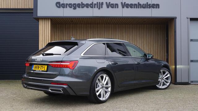 Audi A6 Avant 45 TFSI 245pk Quattro 3x S-Line Pano.Dak Achteras-Besturing Head-Up B&O 21inch LM Audi-Sport Virtual Cockpit *Complete A6* 73780km!