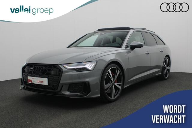 Audi A6 Avant 55 TFSI e 367 pk S-tronic quattro S edition Competition / S-Line | Panoramadak | Trekhaak | Valcona leder | Sportstoelen Plus | Uitgebreid lederpakket | Bang & Olufsen