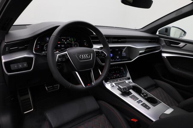 Audi A6 Avant 55 TFSI e 367 pk S-tronic quattro S edition Competition / S-Line | Panoramadak | Trekhaak | Valcona leder | Sportstoelen Plus | Uitgebreid lederpakket | Bang & Olufsen