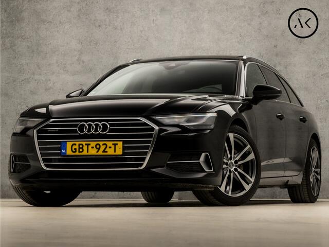 Audi A6 Avant 45 TDI quattro Sport 232Pk Automaat (6 CILINDER, PANORAMADAK, APPLE CARPLAY, GROOT NAVI, MEMORY SEATS, LEDER, TREKHAAK, CAMERA, DAB+, ZWART HEMEL, NIEUWSTAAT)