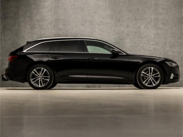 Audi A6 Avant 45 TDI quattro Sport 232Pk Automaat (6 CILINDER, PANORAMADAK, APPLE CARPLAY, GROOT NAVI, MEMORY SEATS, LEDER, TREKHAAK, CAMERA, DAB+, ZWART HEMEL, NIEUWSTAAT)