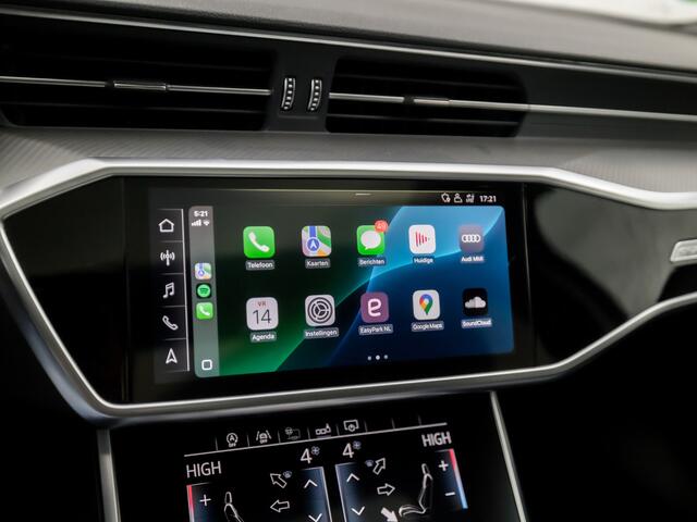 Audi A6 Avant 45 TDI quattro Sport 232Pk Automaat (6 CILINDER, PANORAMADAK, APPLE CARPLAY, GROOT NAVI, MEMORY SEATS, LEDER, TREKHAAK, CAMERA, DAB+, ZWART HEMEL, NIEUWSTAAT)