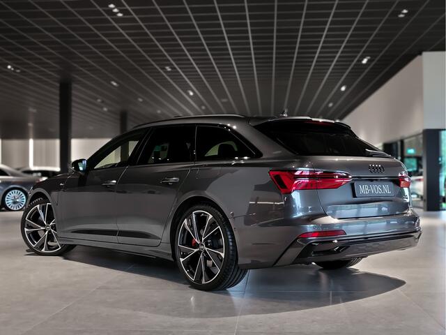 Audi A6 Avant 55 TFSI e quattro Pro Line S Competition B&O 3D|Sportstoelen+|Comfortsleutel|HUD|Fijnnappa|21"|Zwart optiek