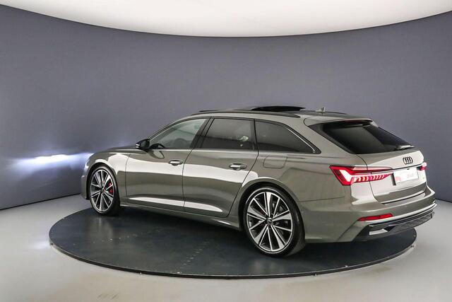 Audi A6 Avant 55 TFSI e S Edition Comp. | Pano | B&O | Head Up | Trekhaak | HD-Matrix | 21 inch | Akoestische Glas | Adapt. Cruise | S-Line | 360Cam |