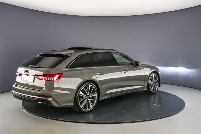 Audi A6 Avant 55 TFSI e S Edition Comp. | Pano | B&O | Head Up | Trekhaak | HD-Matrix | 21 inch | Akoestische Glas | Adapt. Cruise | S-Line | 360Cam |