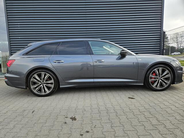 Audi A6 Avant 55 TFSI e Quattro Competition S Line Plug In Hybrid 367pk PHEV | Panodak | Trekhaak af Fabriek | Adaptive Cruise | 3D Camera | Lederen Comfortzetels Memory & Ventilatie | 20"L.M | Apple Carplay | Matrix LED | Keyless |