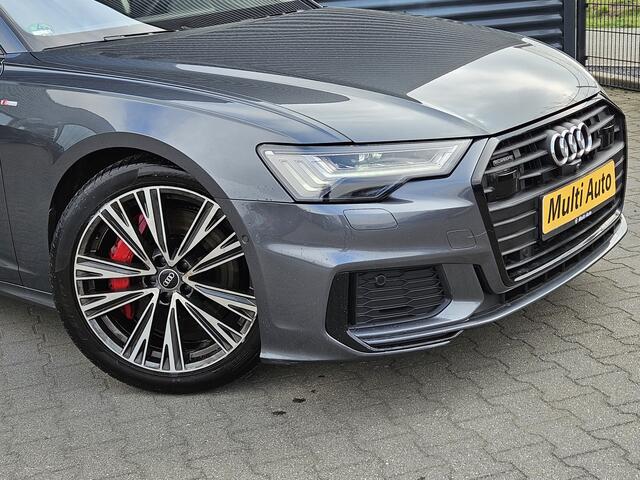 Audi A6 Avant 55 TFSI e Quattro Competition S Line Plug In Hybrid 367pk PHEV | Panodak | Trekhaak af Fabriek | Adaptive Cruise | 3D Camera | Lederen Comfortzetels Memory & Ventilatie | 20"L.M | Apple Carplay | Matrix LED | Keyless |