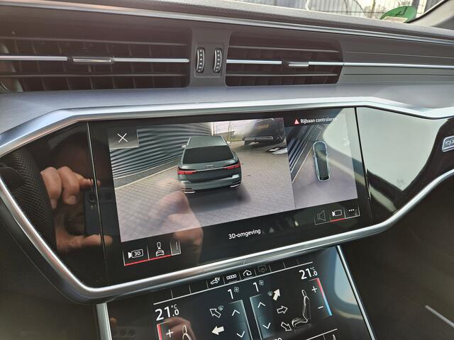 Audi A6 Avant 55 TFSI e Quattro Competition S Line Plug In Hybrid 367pk PHEV | Panodak | Trekhaak af Fabriek | Adaptive Cruise | 3D Camera | Lederen Comfortzetels Memory & Ventilatie | 20"L.M | Apple Carplay | Matrix LED | Keyless |