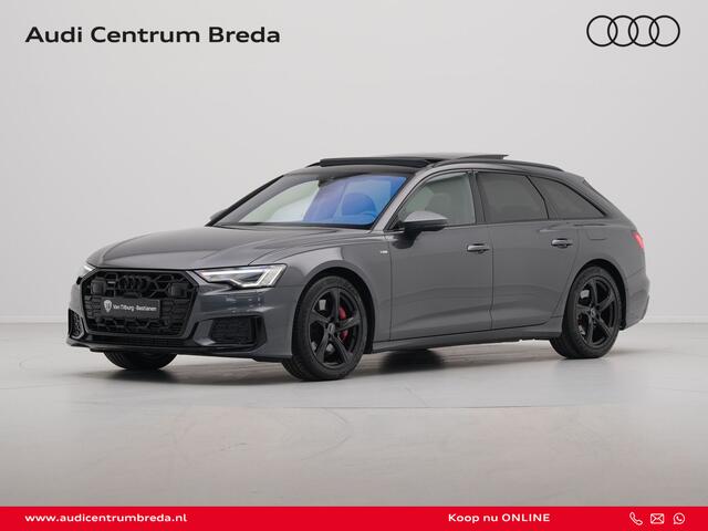 Audi A6 Avant 55 TFSI e quattro S edition Competition Panorama Navigatie Trekhaak Acc Memory Camera B&O