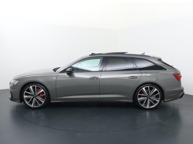 Audi A6 Avant 55 TFSI e quattro S edition Competition | 367 PK | Wegklapbare trekhaak | Panoramadak | Head-up display | 21"velgen |