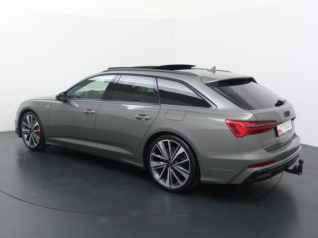 Audi A6 Avant 55 TFSI e quattro S edition Competition | 367 PK | Wegklapbare trekhaak | Panoramadak | Head-up display | 21"velgen |