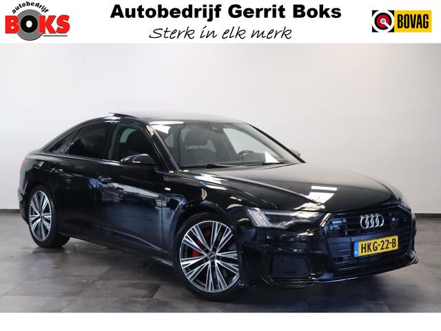 Audi A6 Limousine 55 TFSI e Quattro Pro Line S Competition 256PK Panorama Navigatie Cruise Control Volleder interieur Stoel/Stuur verwarming.