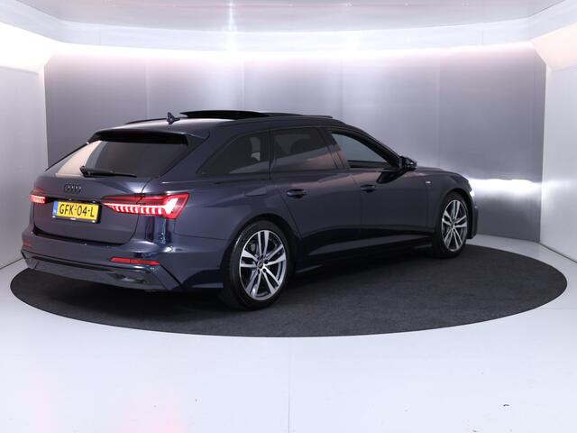 Audi A6 Avant 40 TFSI S edition Competition 204 pk S-tronic | Verlengde garantie | Navigatie | Panoramadak | Parkeersensoren | Achteruitrijcamera | Cruise control | Stoelverwarming | S-line |
