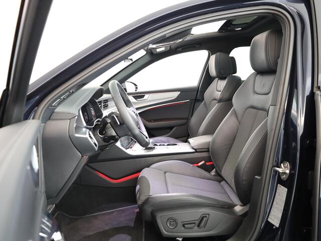 Audi A6 Avant 40 TFSI S edition Competition 204 pk S-tronic | Verlengde garantie | Navigatie | Panoramadak | Parkeersensoren | Achteruitrijcamera | Cruise control | Stoelverwarming | S-line |