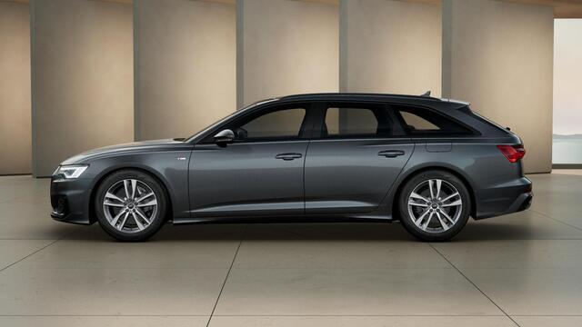 Audi A6 Avant 50 TFSI e S Edition | Pano | Tour/City/Parking | 360cam | Matrix | Stoel/Stuurverwarming | S Line | Optiek Zwart | Alcantara | Parkeerassist |