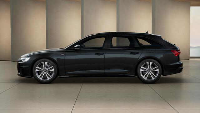 Audi A6 Avant 50 TFSI e S Edition | Pano | Tour/City/Parking | 360cam | Matrix | Stoel/Stuurverwarming | S Line | Optiek Zwart | Alcantara | Parkeerassist |
