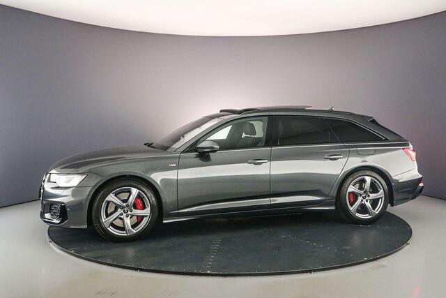 Audi A6 Avant 55 TFSI e quattro Pro Line S Comp. | Pano | B&O | Trekhaak | Adapt. Cruise | Stuurverwarming | S-line | Optiek Zwart | Tour Pack | Keyless |