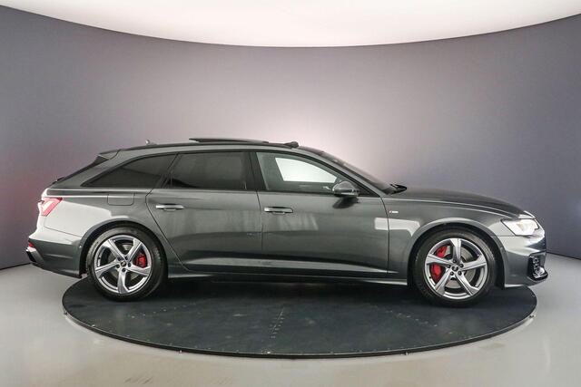 Audi A6 Avant 55 TFSI e quattro Pro Line S Comp. | Pano | B&O | Trekhaak | Adapt. Cruise | Stuurverwarming | S-line | Optiek Zwart | Tour Pack | Keyless |