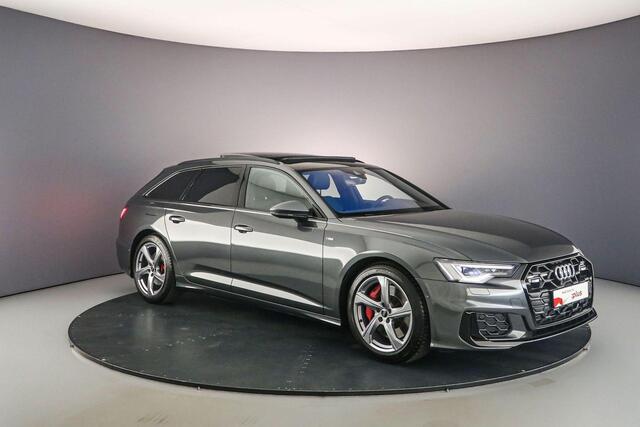 Audi A6 Avant 55 TFSI e quattro Pro Line S Comp. | Pano | B&O | Trekhaak | Adapt. Cruise | Stuurverwarming | S-line | Optiek Zwart | Tour Pack | Keyless |