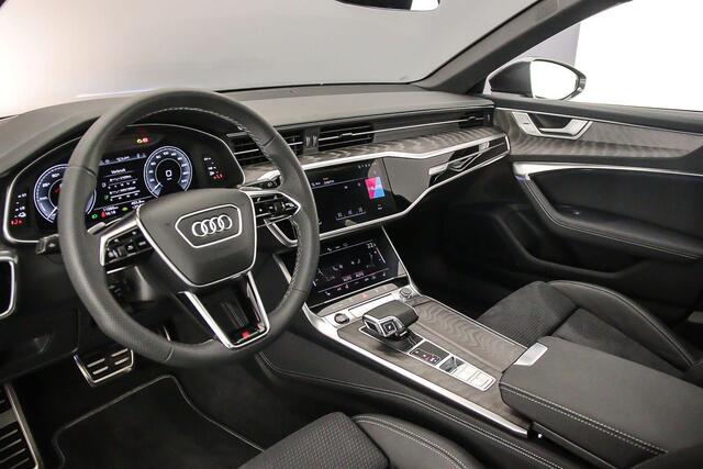 Audi A6 Avant 55 TFSI e quattro Pro Line S Comp. | Pano | B&O | Trekhaak | Adapt. Cruise | Stuurverwarming | S-line | Optiek Zwart | Tour Pack | Keyless |