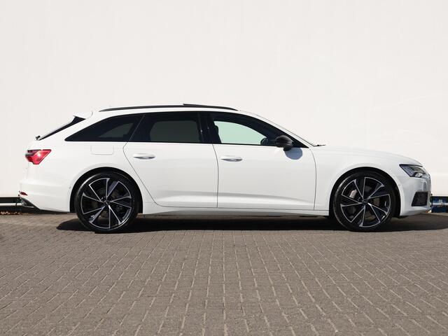 Audi A6 Avant 50 TFSI e quattro 299 PK | Pano | B&O | HUD | 360° camera | Stoelverwarming V+A | Trekhaak | Keyless | Dodehoekdetectie | Adaptive Cruise | Elek. stoelen + Geh. | Verwarmd stuurwiel| 21" Velgen
