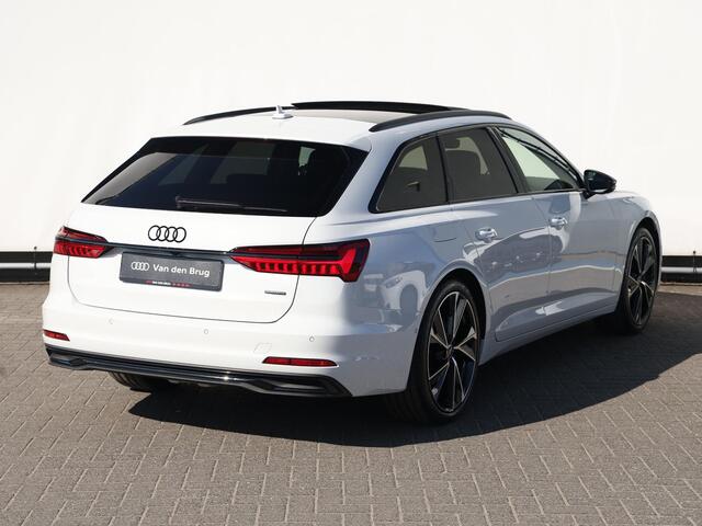 Audi A6 Avant 50 TFSI e quattro 299 PK | Pano | B&O | HUD | 360° camera | Stoelverwarming V+A | Trekhaak | Keyless | Dodehoekdetectie | Adaptive Cruise | Elek. stoelen + Geh. | Verwarmd stuurwiel| 21" Velgen