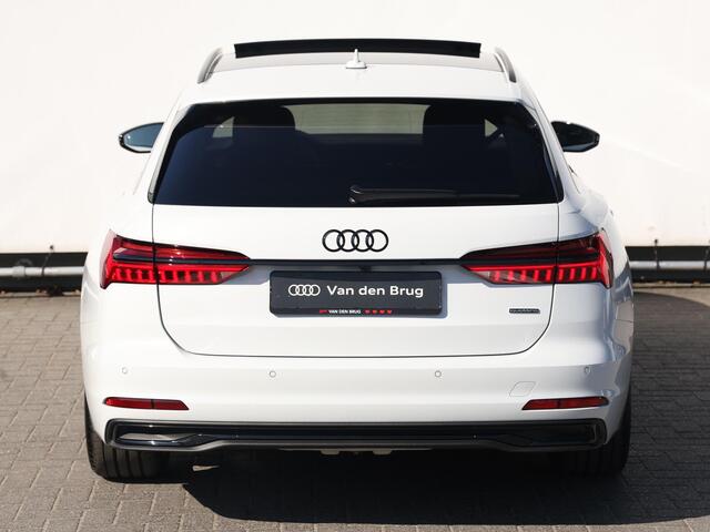 Audi A6 Avant 50 TFSI e quattro 299 PK | Pano | B&O | HUD | 360° camera | Stoelverwarming V+A | Trekhaak | Keyless | Dodehoekdetectie | Adaptive Cruise | Elek. stoelen + Geh. | Verwarmd stuurwiel| 21" Velgen
