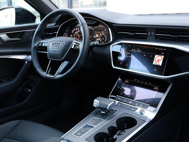 Audi A6 Avant 50 TFSI e quattro 299 PK | Pano | B&O | HUD | 360° camera | Stoelverwarming V+A | Trekhaak | Keyless | Dodehoekdetectie | Adaptive Cruise | Elek. stoelen + Geh. | Verwarmd stuurwiel| 21" Velgen