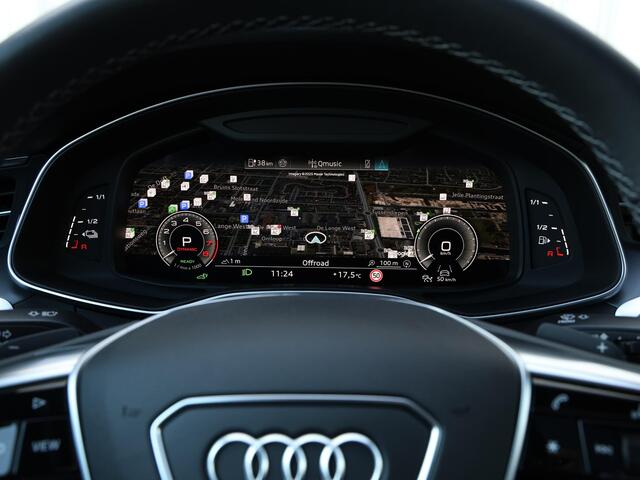 Audi A6 Avant 50 TFSI e quattro 299 PK | Pano | B&O | HUD | 360° camera | Stoelverwarming V+A | Trekhaak | Keyless | Dodehoekdetectie | Adaptive Cruise | Elek. stoelen + Geh. | Verwarmd stuurwiel| 21" Velgen