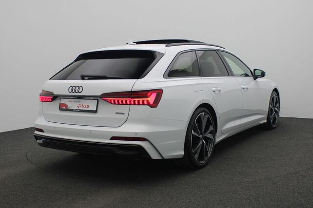 Audi A6 Avant 55 TFSI e 367 pk S-tronic quattro S edition Competition / S-Line | Panoramadak | Trekhaak | Bang & Olufsen | Rondomzicht camera | Head-up display | Stoel-/achterbankverwarming | HD Matrix LED