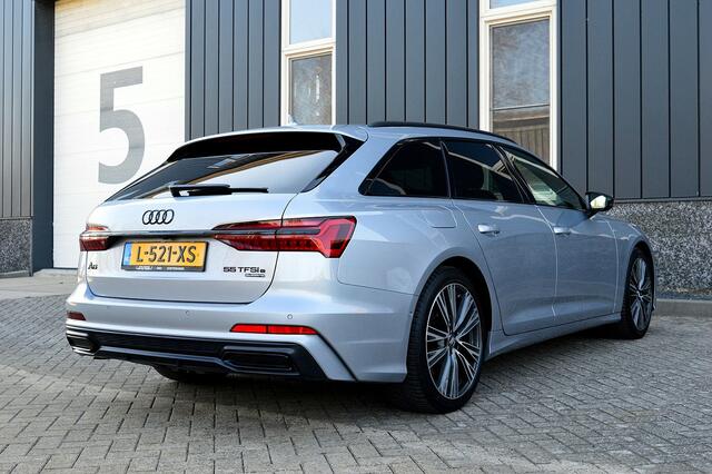 Audi A6 Avant 55 TFSI e quattro Competition S-Line B+B Rijklaarprijs-Garantie Apple carplay Camera sport Interieur Led 20 Inch