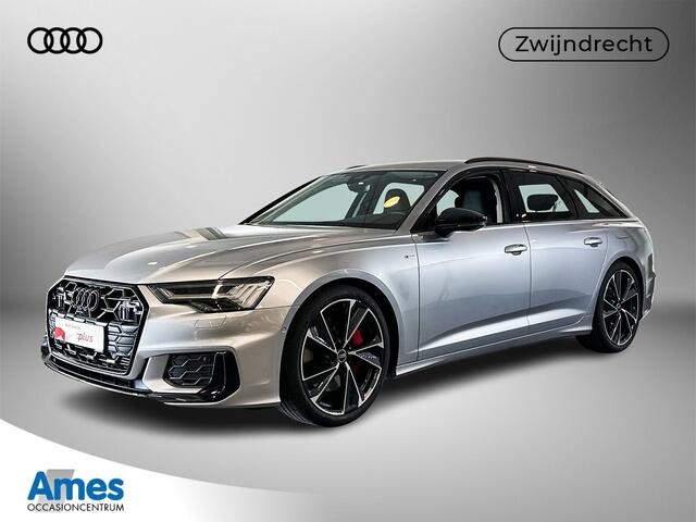 Audi A6 Avant 55 367pk TFSI e quattro S edition Competition / Stoelverwarming voor en achter / Optiekpakket zwart plus / Leder Valcona met S-logo's