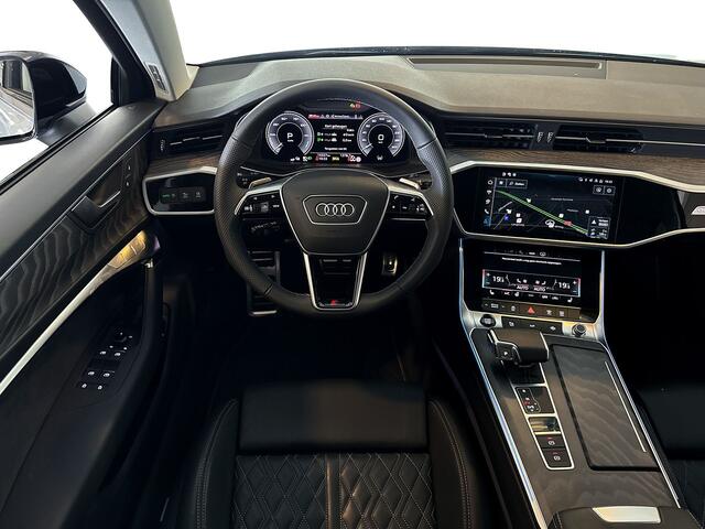 Audi A6 Avant 55 367pk TFSI e quattro S edition Competition / Stoelverwarming voor en achter / Optiekpakket zwart plus / Leder Valcona met S-logo's
