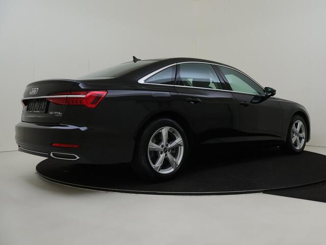 Audi A6 Limousine 50 TFSI e quattro Advanced edition | 360 camera | Luxe lederen bekleding | 4-zone airco | Stoelventilatie voorstoelen | Parkeerassistent | Dodehoek detectie | Navigatie Plus |