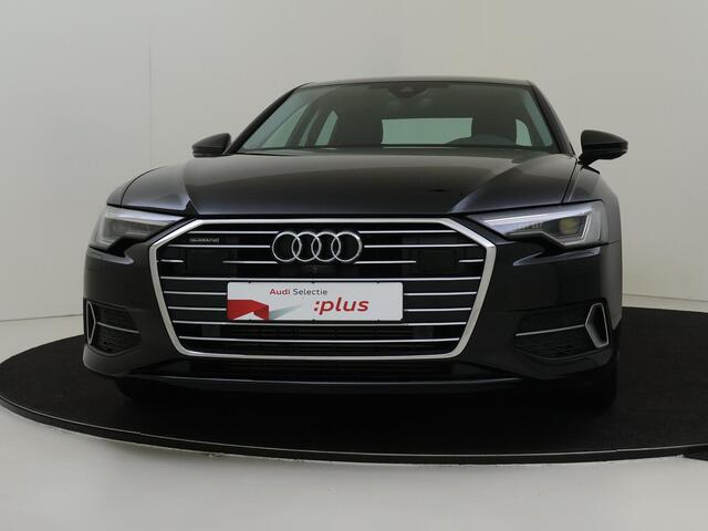 Audi A6 Limousine 50 TFSI e quattro Advanced edition | 360 camera | Luxe lederen bekleding | 4-zone airco | Stoelventilatie voorstoelen | Parkeerassistent | Dodehoek detectie | Navigatie Plus |