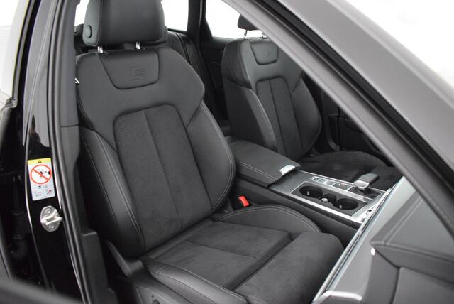 Audi A6 Avant 50 TFSI e 299pk quattro 2x S-Line Black Edition 360Camera Stoelverwarming Virtual Cockpit Navigatie Panoramadak