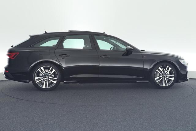 Audi A6 Avant 50 TFSI e 299pk quattro 2x S-Line Black Edition 360Camera Stoelverwarming Virtual Cockpit Navigatie Panoramadak