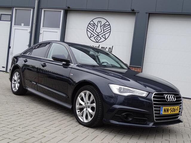Audi A6 Limousine 1.8 TFSI ultra S line Edition Automaat, Leder Sport Interieur, Multimedia, Navigatie, Camera, Dode Hoek, Airco/ECC, CruiseControl, Parkeersensoren, LM-Velgen, Led