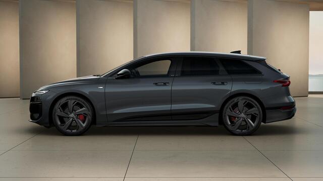 Audi A6 Avant e-tron S edition 83 kWh leder interieur, winterpakket, privacy glass, rode remzadels
