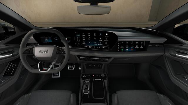 Audi A6 Avant e-tron S edition 83 kWh leder interieur, winterpakket, privacy glass, rode remzadels