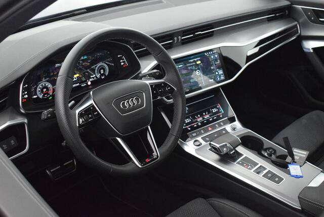 Audi A6 Avant 50 TFSI e 299pk quattro 2x S-Line Black Edition 360Camera Stoelverwarming Virtual Cockpit Navigatie Panoramadak