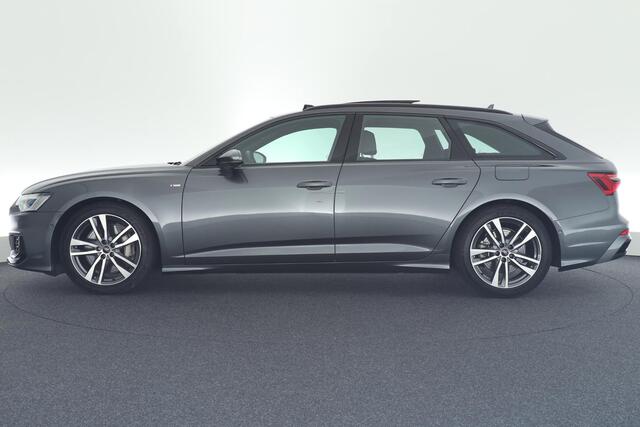 Audi A6 Avant 50 TFSI e 299pk quattro 2x S-Line Black Edition 360Camera Stoelverwarming Virtual Cockpit Navigatie Panoramadak