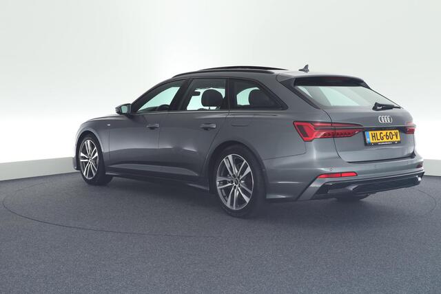 Audi A6 Avant 50 TFSI e 299pk quattro 2x S-Line Black Edition 360Camera Stoelverwarming Virtual Cockpit Navigatie Panoramadak