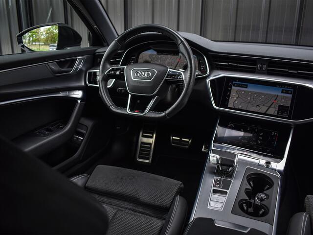 Audi A6 Avant 55 TFSI e QUATTRO COMPETITION | PANORAMADAK | S6 DIFUSSER | BLACK OPTIC | MEMORY SEATS | S-LINE STUUR | ADAPTIVE CRUISE CONTROL | CAMERA | 21 INCH