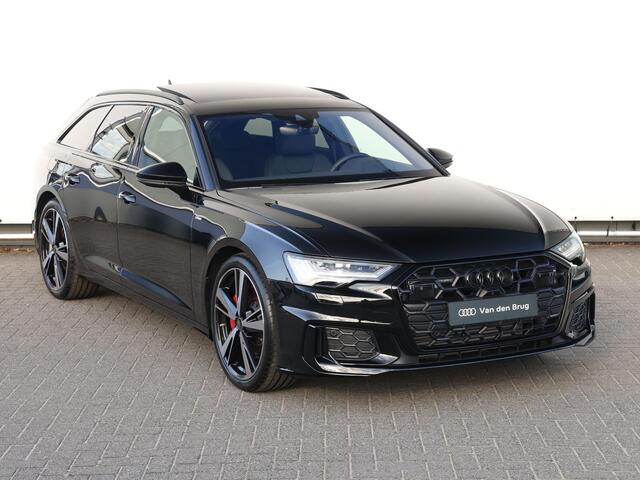 Audi A6 Avant 55 TFSI e quattro S edition Competition 367pk S-tronic | Nieuwprijs ¤104.000 | Pano | B&O | HUD | 360° camera | Verwarmd stuurwiel | Trekhaak | Keyless | Dodehoekdetectie | Adaptive Cruise | Elek. stoelen | Geh. bestuurderstoel | 21" Velgen