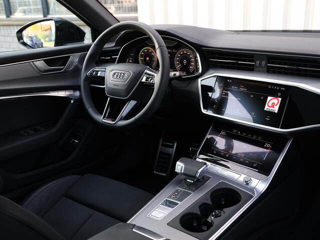 Audi A6 Avant 55 TFSI e quattro S edition Competition 367pk S-tronic | Nieuwprijs ¤104.000 | Pano | B&O | HUD | 360° camera | Verwarmd stuurwiel | Trekhaak | Keyless | Dodehoekdetectie | Adaptive Cruise | Elek. stoelen | Geh. bestuurderstoel | 21" Velgen