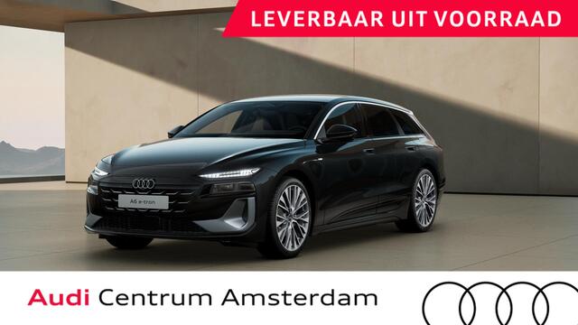 Audi A6 Avant e-tron Advanced edition 83 kWh omgevingscamera's, adaptive cruise assist, comfortsleutel, matrix-led koplampen, MMI-bijrijdersscherm, LM velgen 21", leder interieur