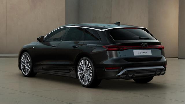 Audi A6 Avant e-tron Advanced edition 83 kWh omgevingscamera's, adaptive cruise assist, comfortsleutel, matrix-led koplampen, MMI-bijrijdersscherm, LM velgen 21", leder interieur