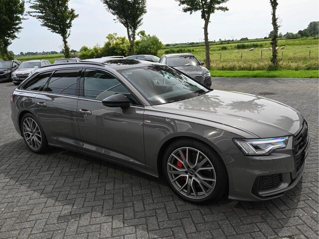 Audi A6 Avant 55TFSI E 367pk Quattro Competition Pano Matrix-LED 360-cam stuur+stoelen verwarmd VOL!